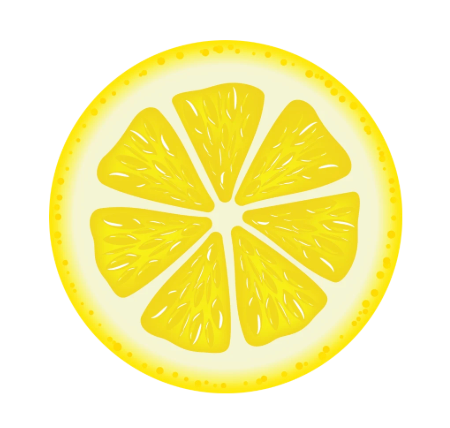 Citrus Lemon Placemat Pad (Pack of 25)