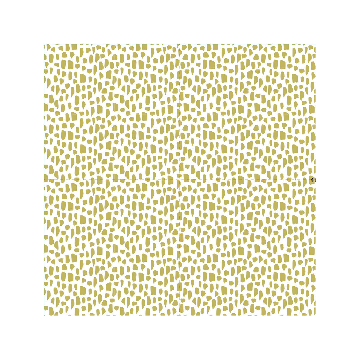 Giraffe Ochre Napkins (Pack of 25)