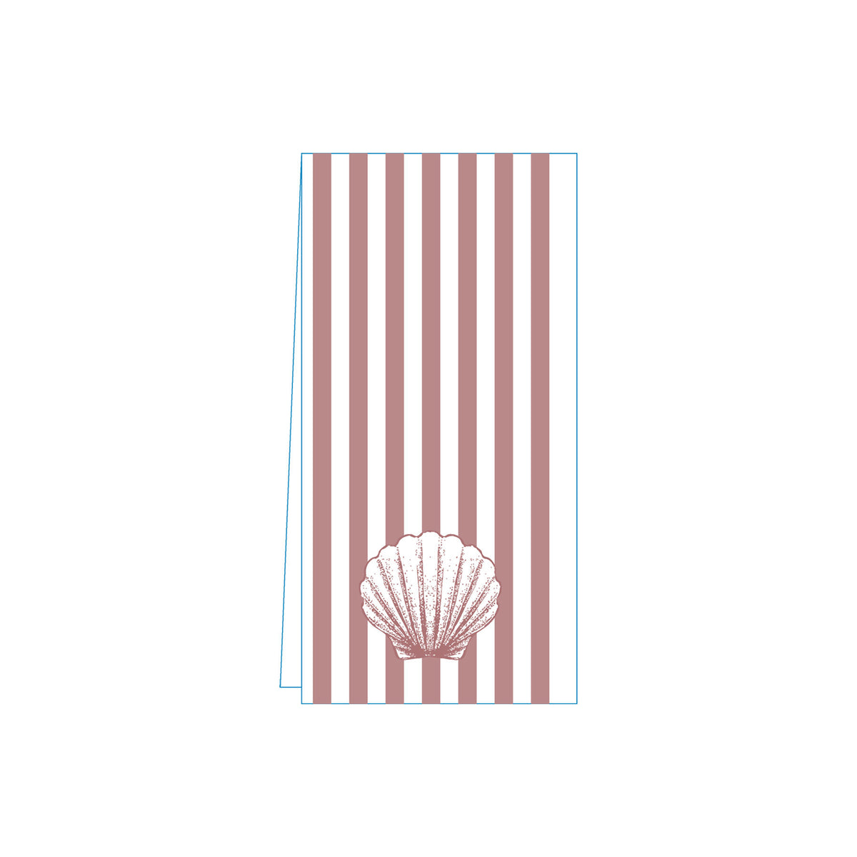 Shell Pink Skinny Napkins (Pack of 25)