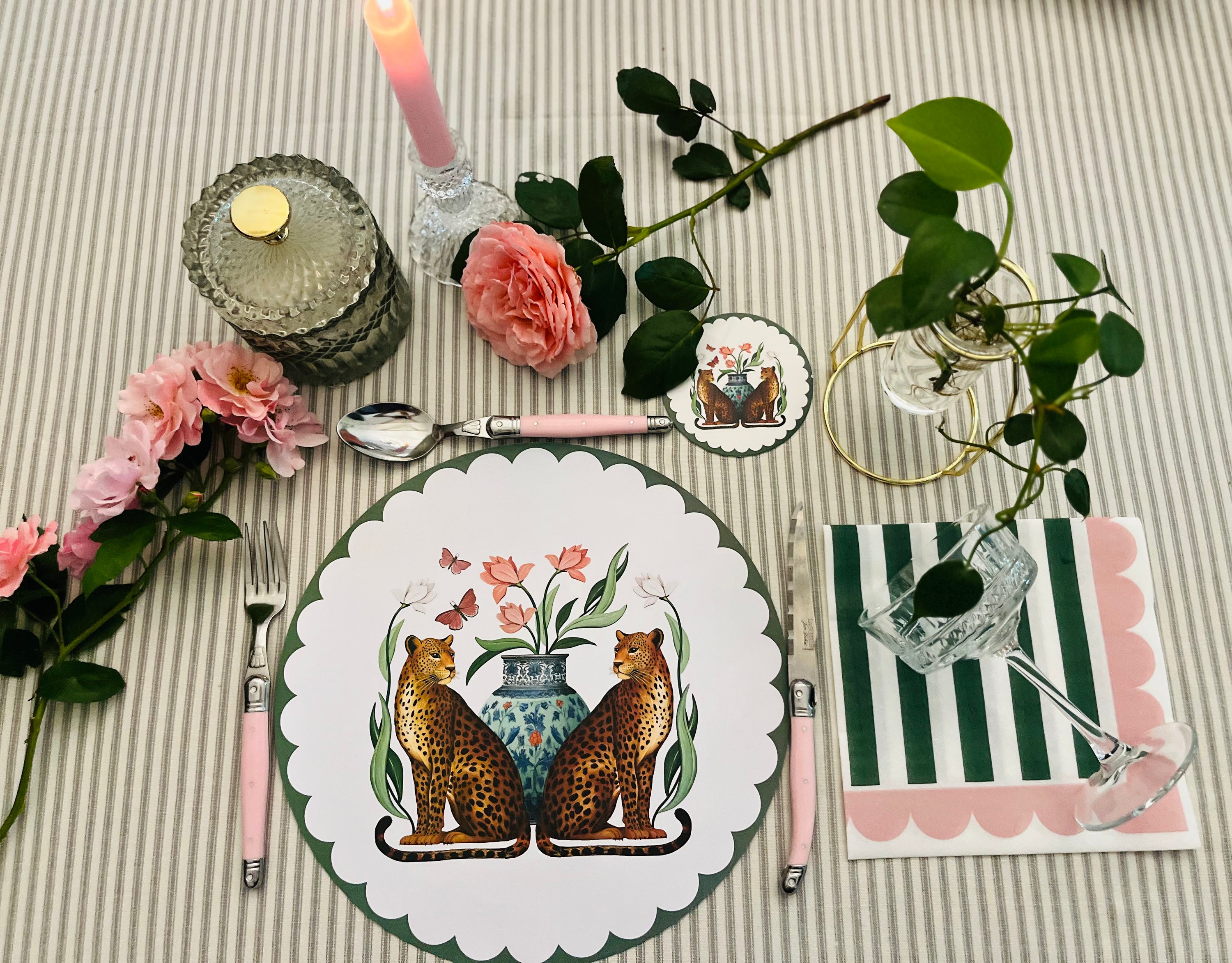 Leopards Placemat Pad (Pack of 25)