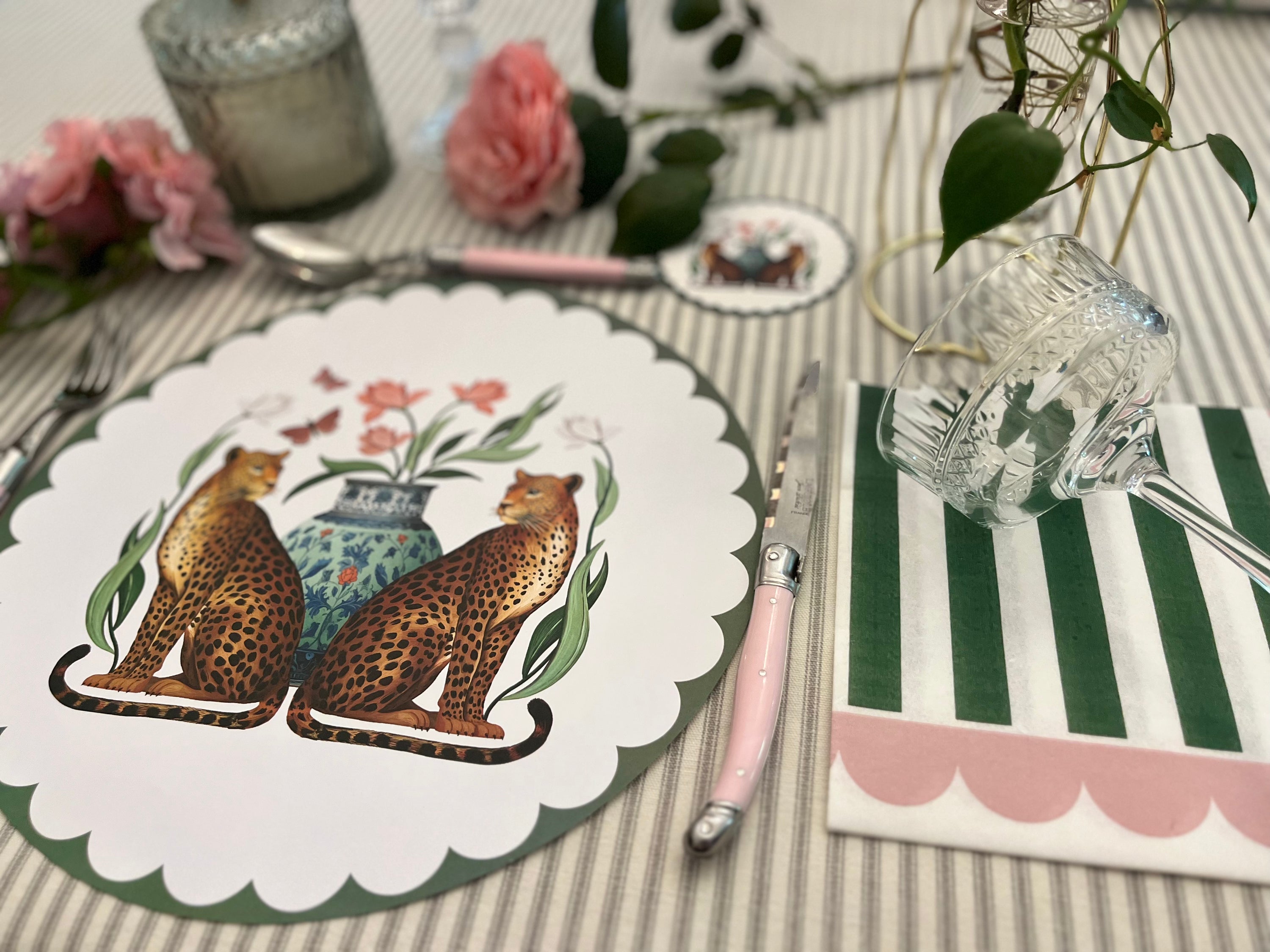 Leopards Placemat Pad (Pack of 25)