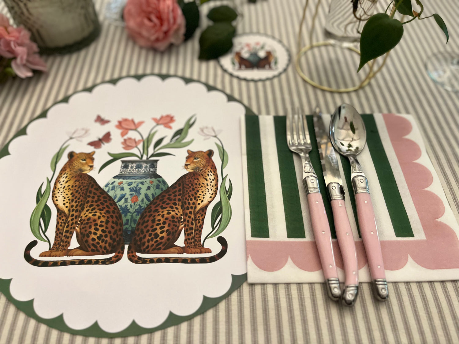 Leopards Placemat Pad (Pack of 25)