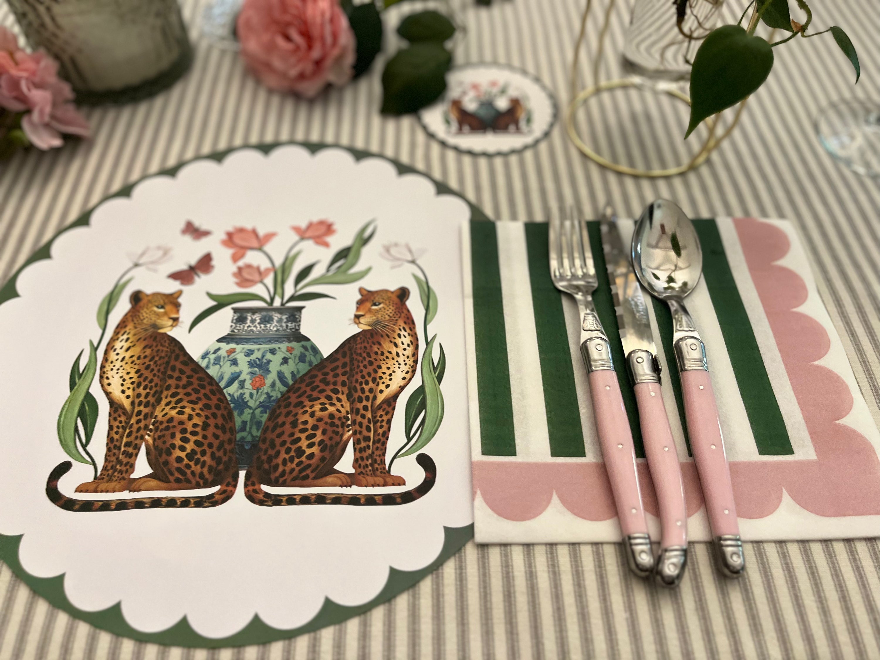 Leopards Placemat Pad (Pack of 25)