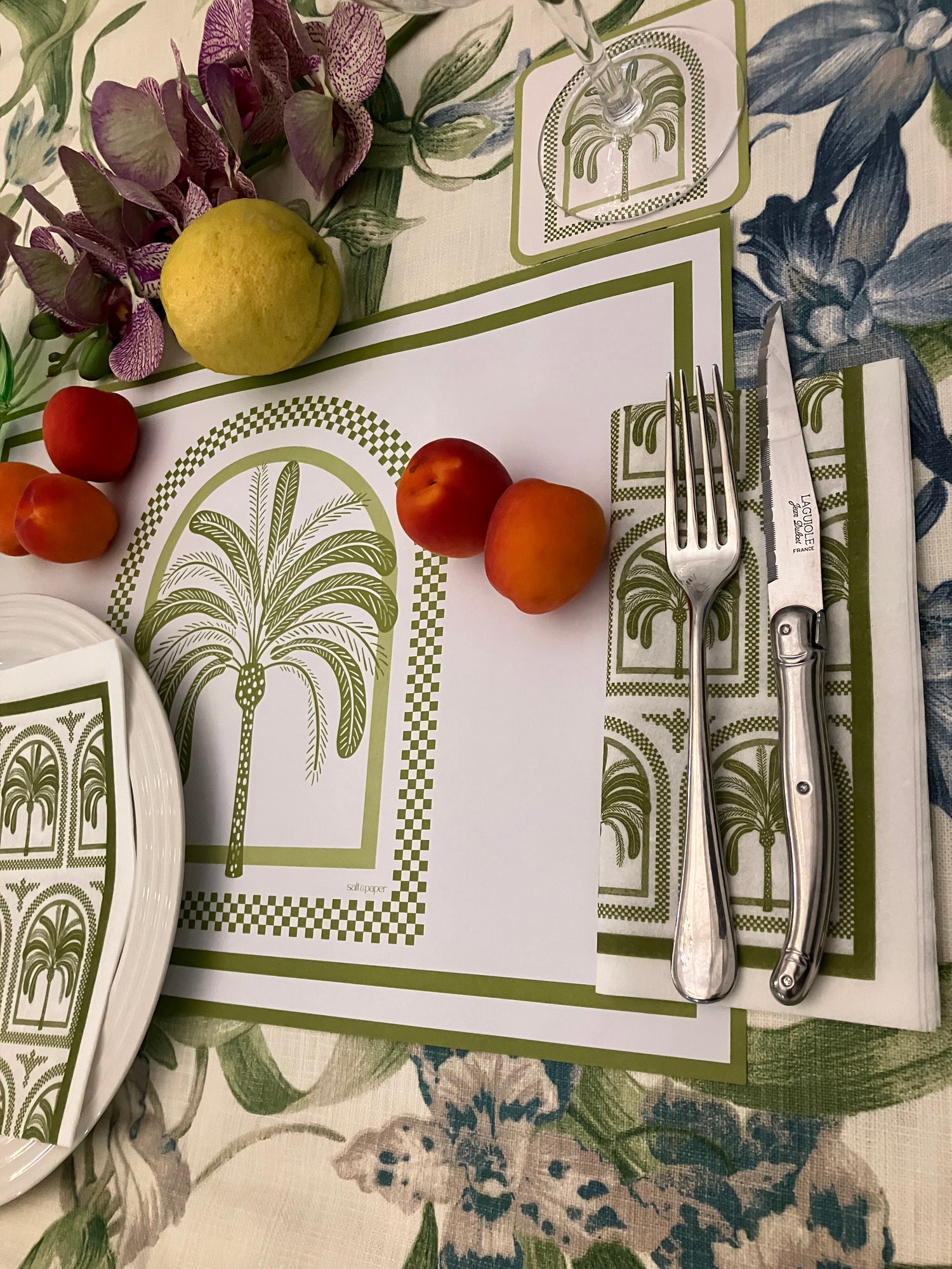 Palm Green Placemat Pad (Pack of 25)
