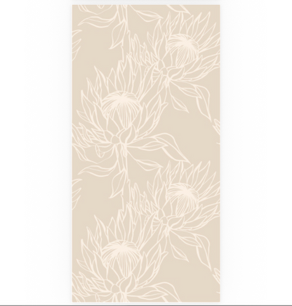 Protea Sand Skinny Napkins (Pack of 25)