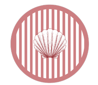 Shell Pink Luxury Drinks Coasters (Pack of 12)