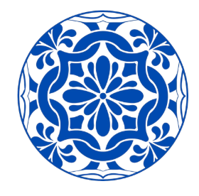Tile Luxury Drinks Coasters (Pack of 12) - Blue