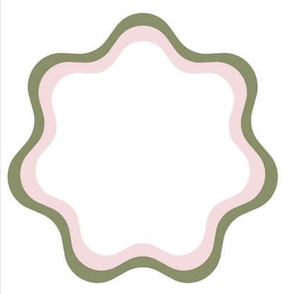 Pink Palm Placemat Pad (Pack of 25)