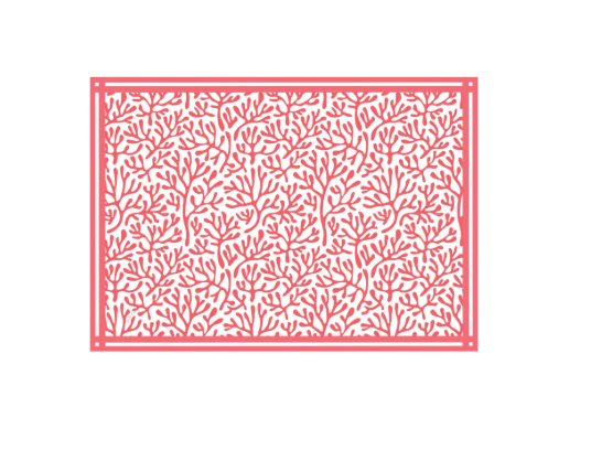 Coral Placemats (Pad of 24)