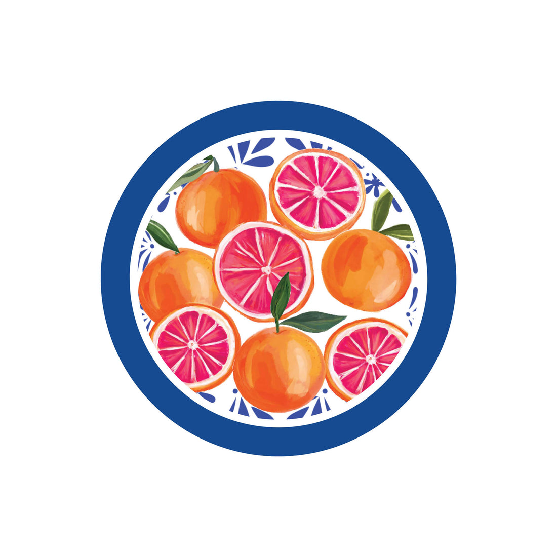 Blood Orange Drinks Coaster (Pack of 12)