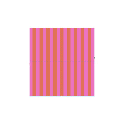 Stripe Pink &amp; Orange Cocktail Napkins (Pack of 25)