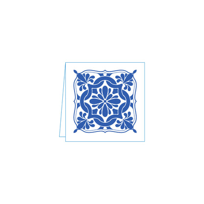 Tile Design Cocktail Napkins (Pack of 25)