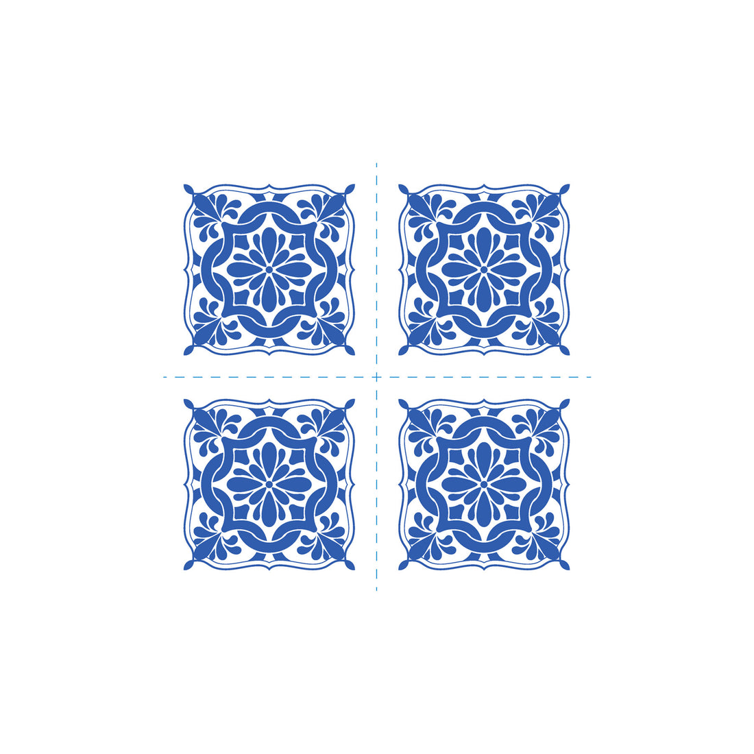 Tile Design Cocktail Napkins (Pack of 25)
