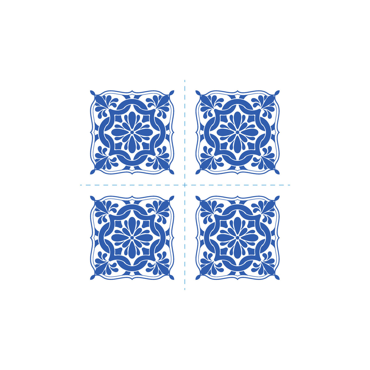 Tile Design Cocktail Napkins (Pack of 25)