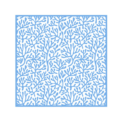 Coral Blue Napkins (Pack of 25)