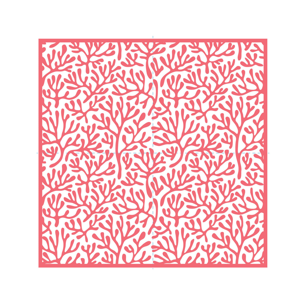 Coral Blue Napkins (Pack of 25)