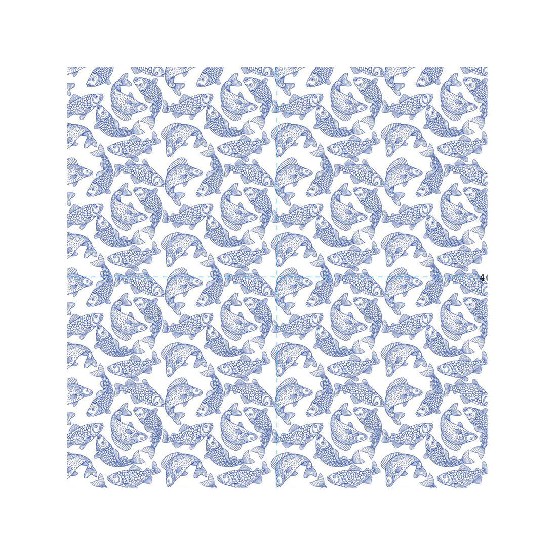 Coastal Fish  Napkins (Pack of 25)