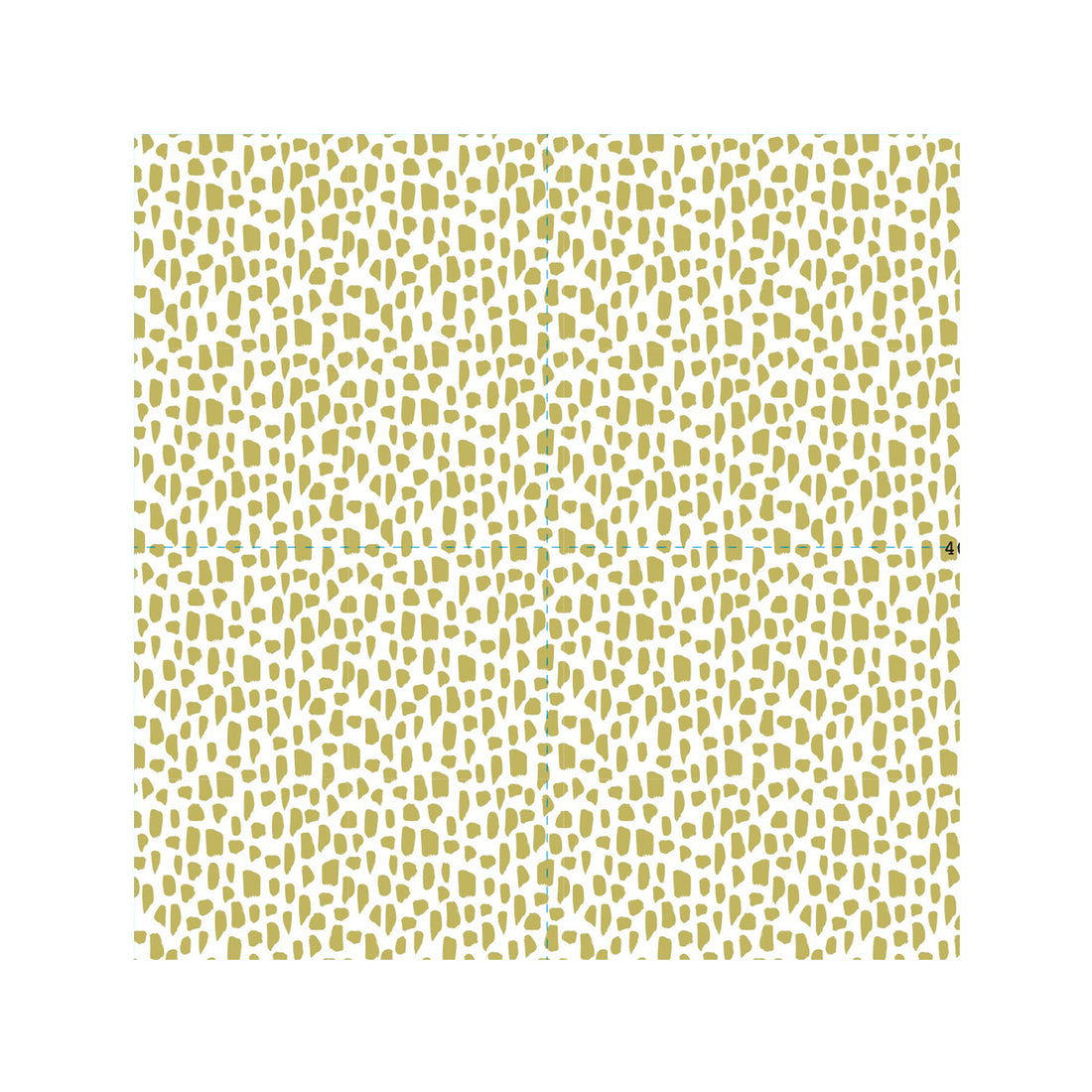 Giraffe Ochre Napkins (Pack of 25)