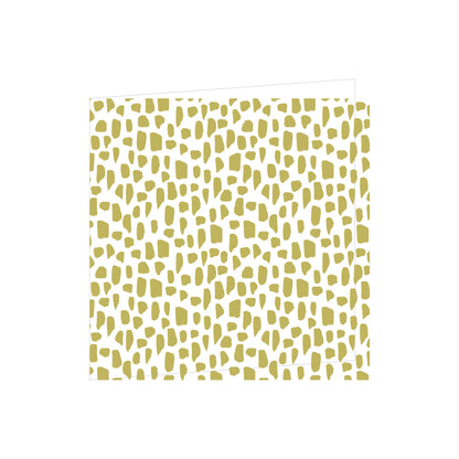 Giraffe Ochre Napkins (Pack of 25)