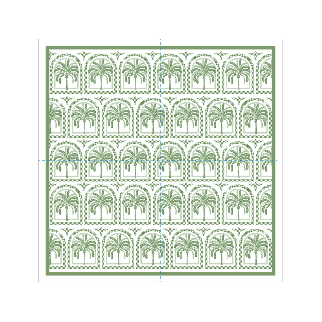 Palms Green Napkins (Pack of 25)
