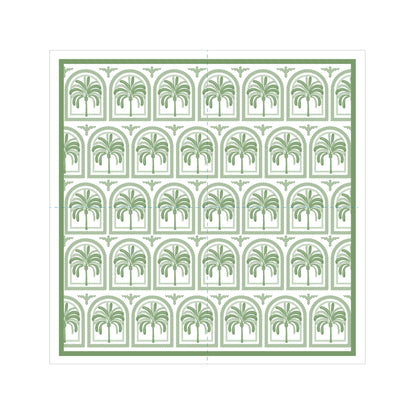 Palms Blue Napkins (Pack of 25)