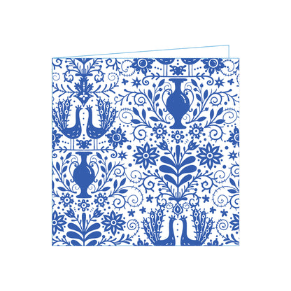 Peacock Blue Napkins (Pack of 25)