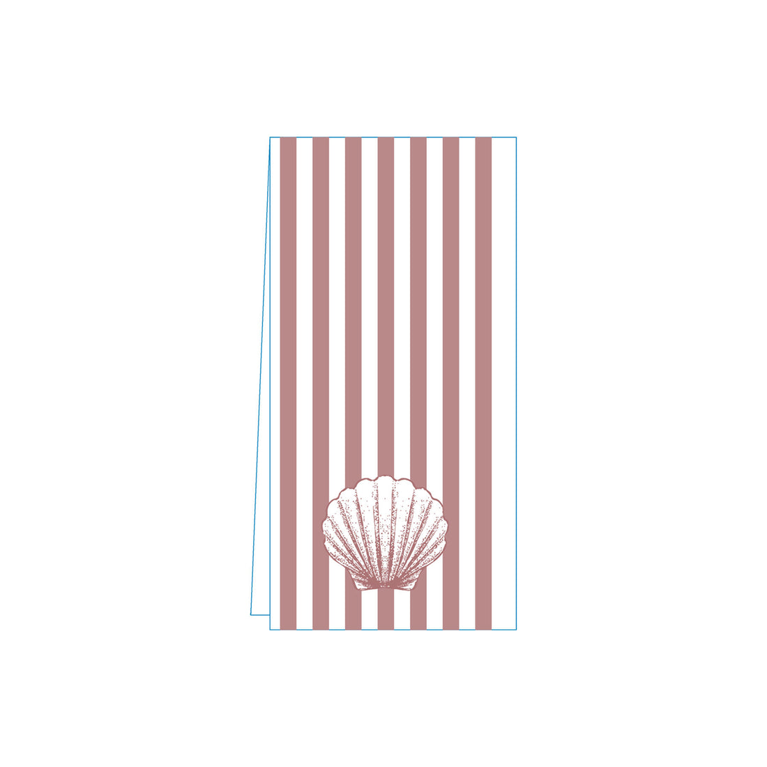 Shell Pink Skinny Napkins (Pack of 25)