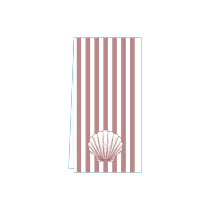 Shell Pink Skinny Napkins (Pack of 25)