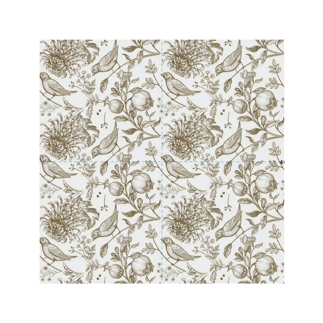 Pomegranate Napkins (Pack of 25) - Gold