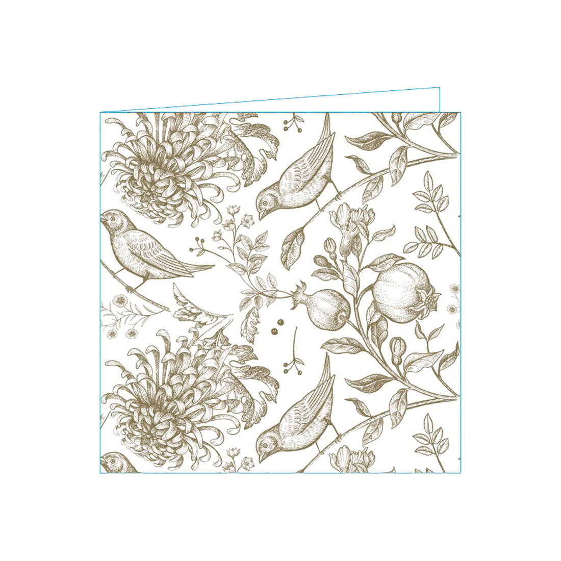 Pomegranate Napkins (Pack of 25) - Gold