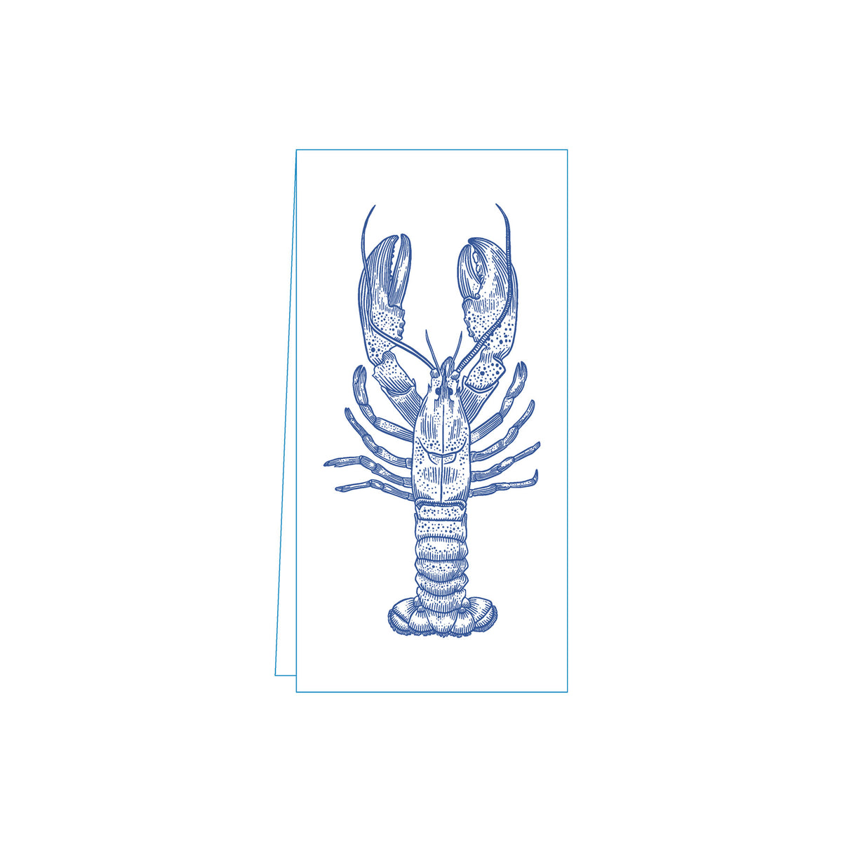 Lobster Blue Skinny  Napkins (Pack of 25)