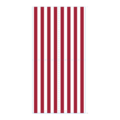 Stripe Blue Skinny Napkins (Pack of 25)