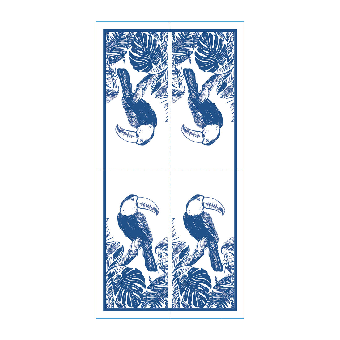 Toucan Skinny Napkins (Pack of 25)