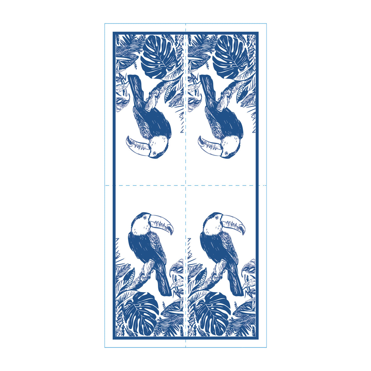 Toucan Skinny Napkins (Pack of 25)