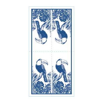 Toucan Skinny Napkins (Pack of 25)